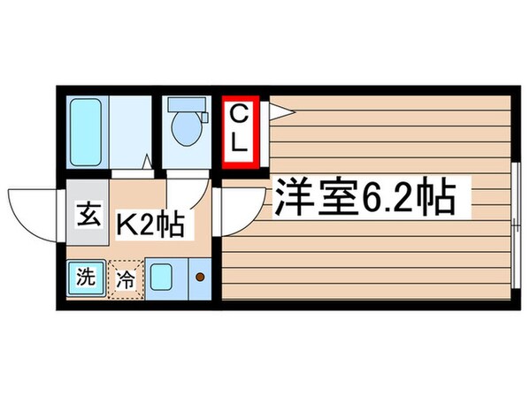 ヴェルデの物件間取画像